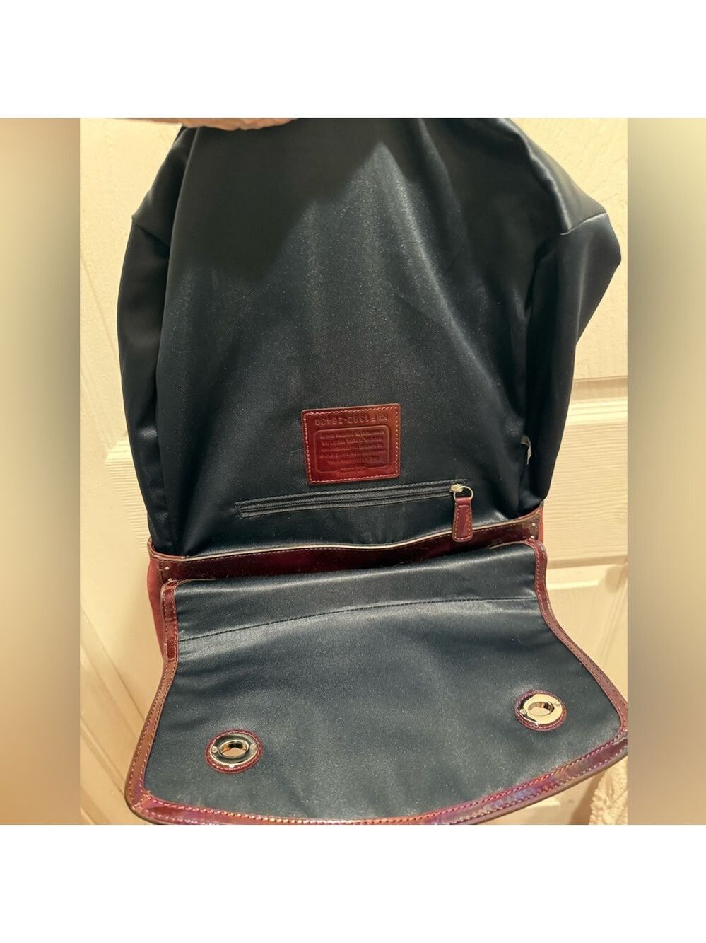 COACH POPPY EDITORIAL EXOTIC LEATHERS VICTORIA SATCHEL RARE LIMITED EDITION - Picture 6 of 16